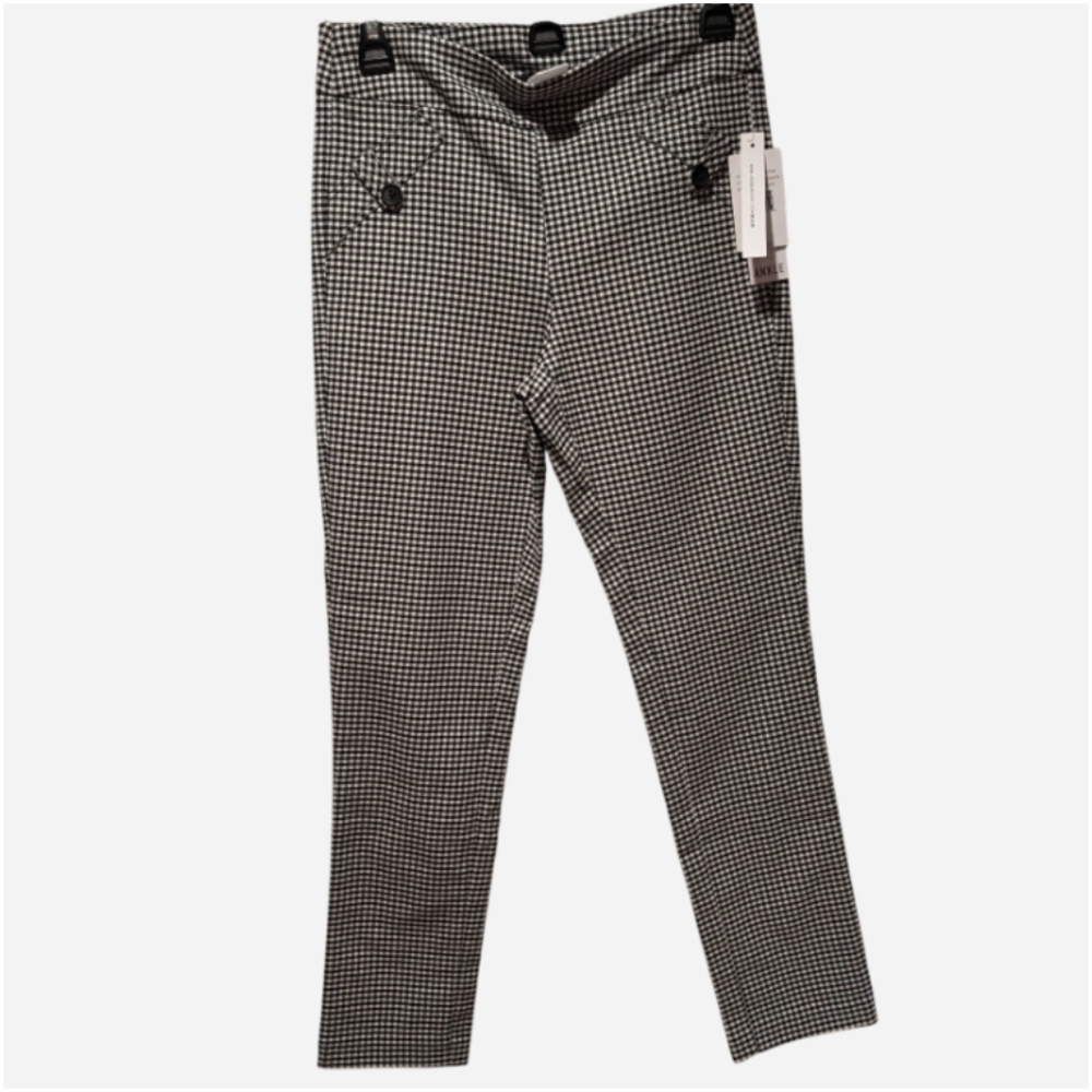 Joe B Women Checkered Dress Pants